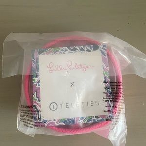 Lilly Pulitzer Textiles hair ties. GWP